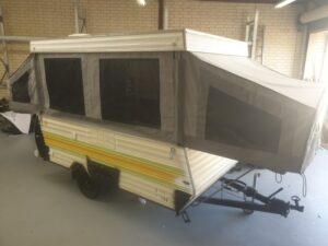 pop top caravan reskin